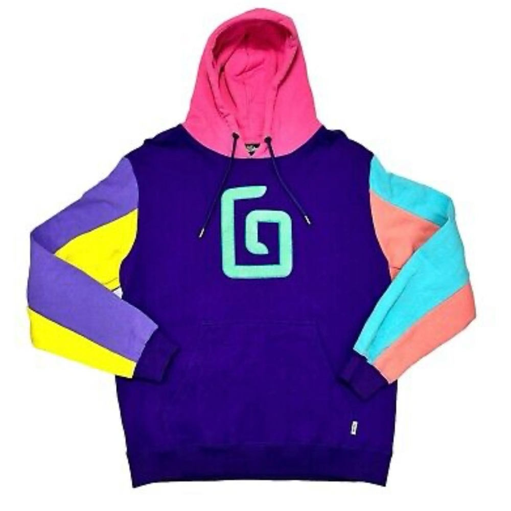 Karl Jacobs Colorblock Enchantment 2021 Hoodie Sweatshirt Size Small RARE